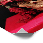 ペルーのスカルで羽ばたき ポスター (角)