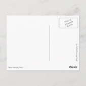 ペルーのティチカカ湖に浮かぶウロス諸島 ポストカード (裏面)