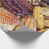 ペルーのトウモロコシの変化の包装紙 ラッピングペーパー (角)