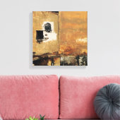 ペルーのハゲワシの街の壁 キャンバスプリント (インサイチュ (リビング))