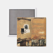 ペルーのハゲワシの都市壁 マグネット (正面/裏面)