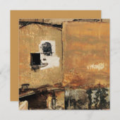 ペルーのハゲワシの都市壁 招待状 (正面/裏面)