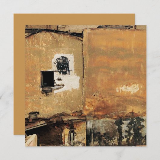 ペルーのハゲワシの都市壁 招待状 (正面/裏面)