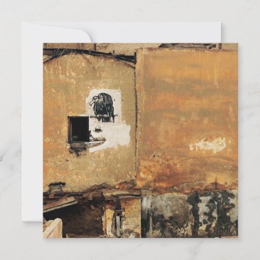 ペルーのハゲワシの都市壁 招待状 (正面)