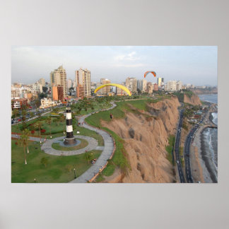 ペルーのパラグライダー ポスター