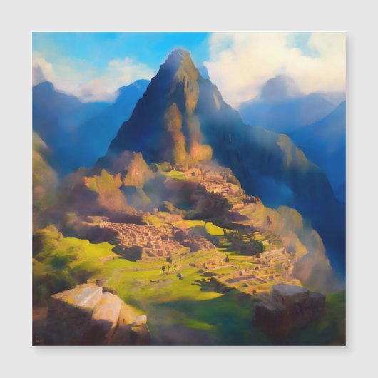 ペルーのマチュピチュ美しい (正面)