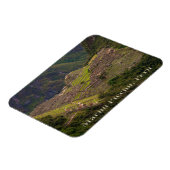 ペルーのマチュピチュ遺跡 マグネット (左側)