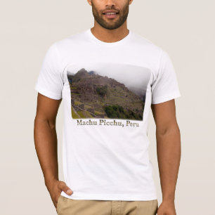 ペルーのマチュピチュ遺跡 Tシャツ