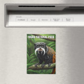 ペルーのマヌー国立公園にタマリン皇帝 マグネット (インサイチュ (食洗機))