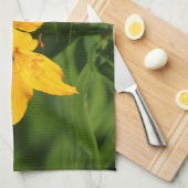 ペルーのユリ キッチンタオル (四つ折り)