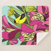 ペルーのユリ シェルパブランケット (正面(横))