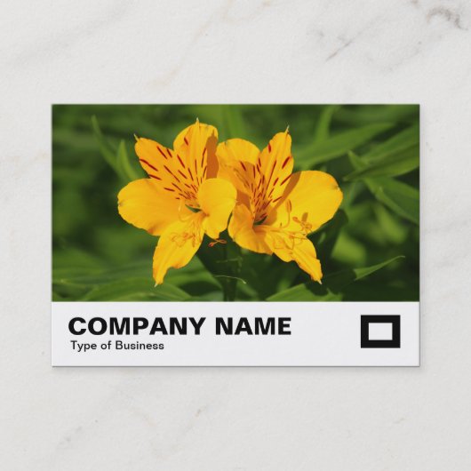 ペルーのユリ 名刺 (正面)