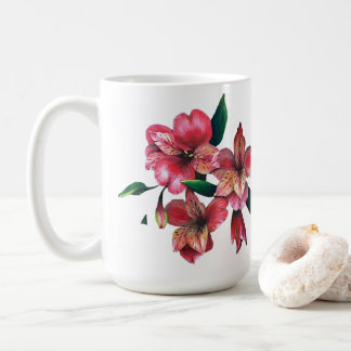 ペルーのユリ 愛は答え 愛のマグカップ コーヒーマグカップ