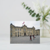 ペルーのリマ州の警備員の変更 ポストカード (スタンド正面)