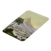 ペルーのリマ市街のルコスからの見解 マグネット (左側)