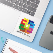 ペルーのリマ省の紋章 シール (ノートパソコンとiPhone)