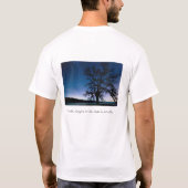 ペルーのワイシャツ Tシャツ (裏面)