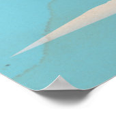 ペルーのヴィンテージ旅行ポスター。 ポスター (角)