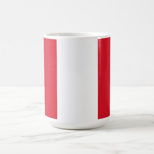 ペルーの国旗 コーヒーマグカップ (中央)