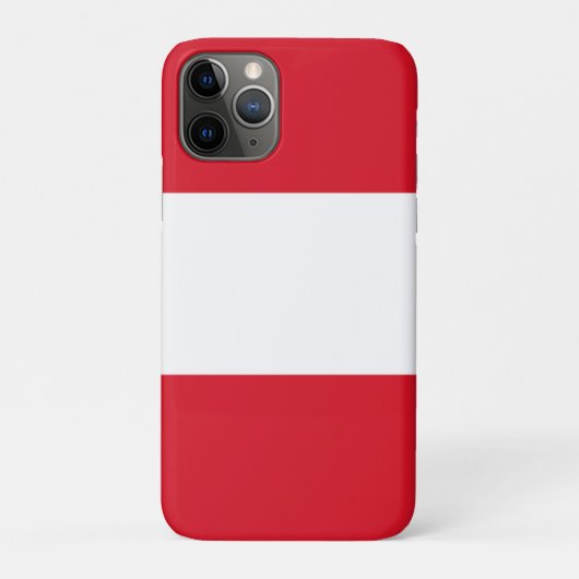 ペルーの国旗 Case-Mate iPhoneケース (裏)