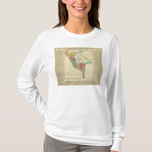 ペルーの地図 Tシャツ (正面)