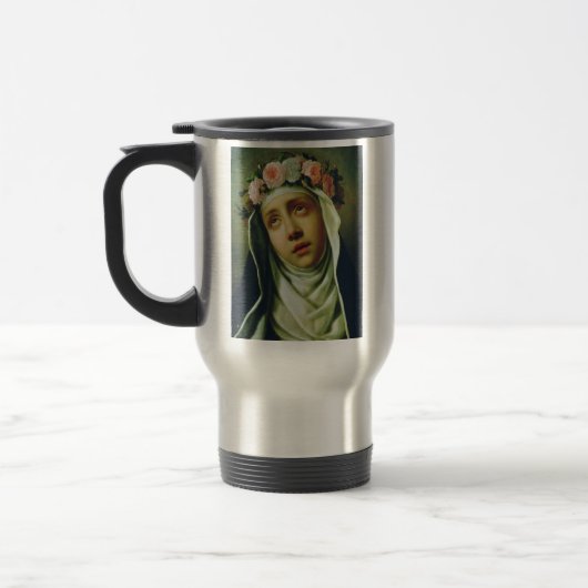 ペルーの天使 聖ローザ・デ・リマ 美術品 トラベルマグ (左)