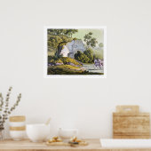 ペルーの太陽神社、'Le Couses Ancien et Moder ポスター (キッチン)