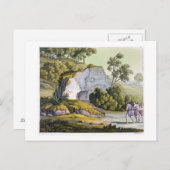 ペルーの太陽神社、'Le Couses Ancien et Moder ポストカード (正面/裏面)