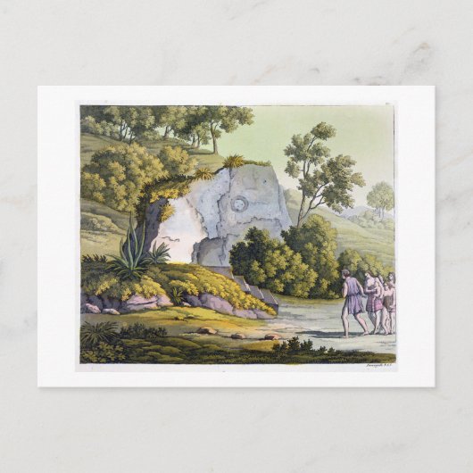 ペルーの太陽神社、'Le Couses Ancien et Moder ポストカード (正面)