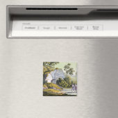 ペルーの太陽神社、'Le Couses Ancien et Moder マグネット (インサイチュ (食洗機))