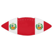 ペルーの旗を持つ愛国的なアメリカンフットボール アメリカンフットボール (パネル)