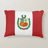 ペルーの旗 アクセントクッション (裏面)