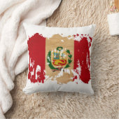 ペルーの旗 クッション (ブランケット)