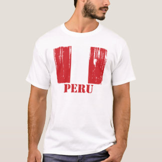 ペルーの旗 Tシャツ