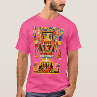 ペルーの神のための古代の宇宙飛行士Viracochaギフトアイディア Tシャツ