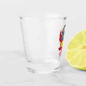 ペルーの紋章 ショットグラス (左)