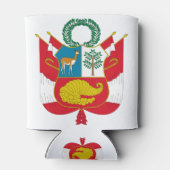 ペルーの紋章 缶クーラー (裏面)