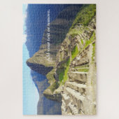 ペルーの美しいマチュピチュ。 ジグソーパズル (縦)