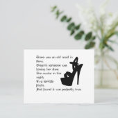 ペルーの老婦人 ポストカード (スタンド正面)