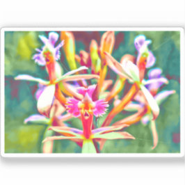 ペルーの花ビニールシール シール