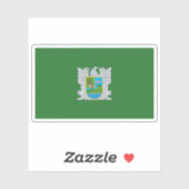 ペルーの華里州旗 シール (シート)