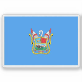 ペルーの華頂市国旗 シール