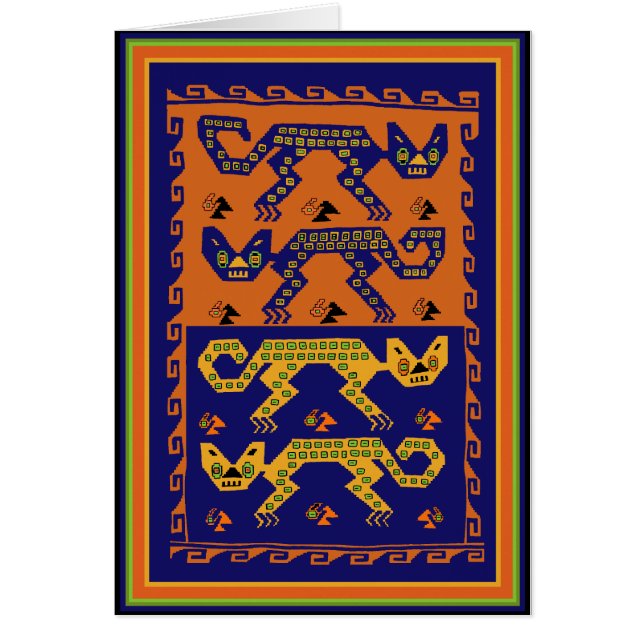 ペルーの部族猫 (正面)