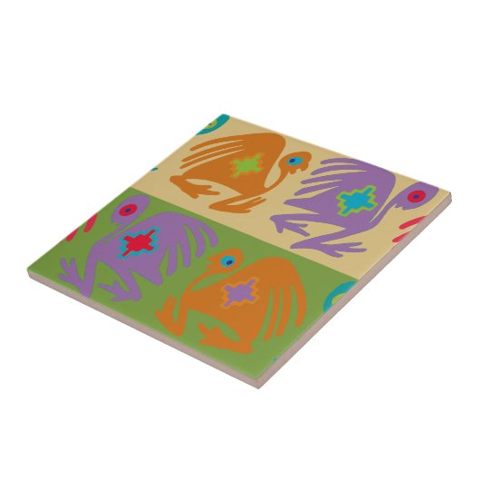 ペルーの鳥 タイル (側面)