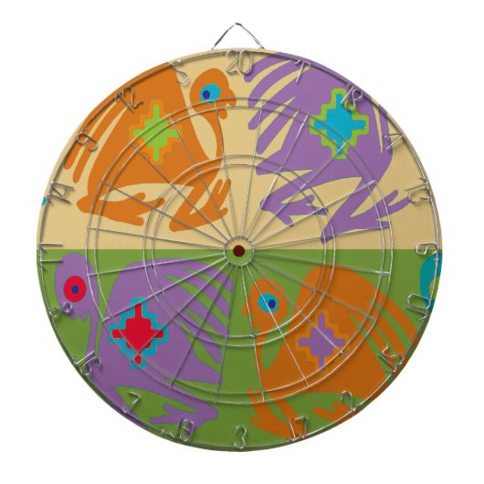 ペルーの鳥 ダーツボード (正面)