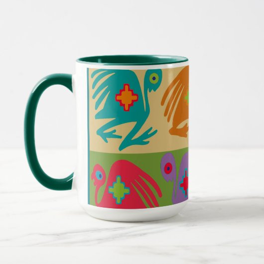 ペルーの鳥 マグカップ (左)