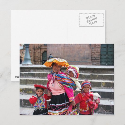 ペルーはがき ポストカード (正面/裏面)