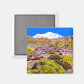 ペルーアンデスマウンテンビュー#1 マグネット (正面/裏面)