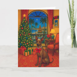 ペルーインカオーキッドのホリデーカード シーズンカード