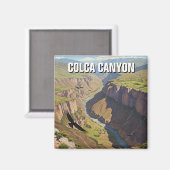 ペルーコルカキャニオン マグネット (正面/裏面)